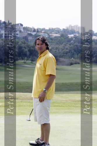 Marbella 27 april 2007
Hein Vergeer en Adriaan Kok bij golf wedstrijd van Alex beleggingen.