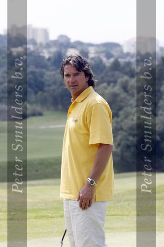 Marbella 27 april 2007
Hein Vergeer en Adriaan Kok bij golf wedstrijd van Alex beleggingen.