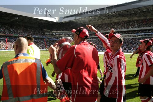 Eindhoven, 29 April 2007 Kampioenswestrijd PSV-Vitesse, eindstand 5-1
Seizoen 2006/2007 Onverwachts landskampioenschap voor PSV doordat de concurrent AZ verloor en Ajax een doelpunt tekort kwam
Ibrahim Afellay