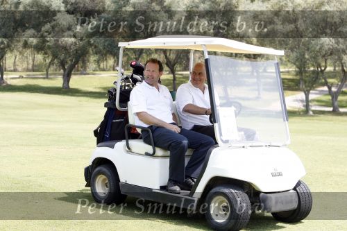 Marbella 27 april 2007
Jack v Gelder en Danny Blind   bij golf wedstrijd van Alex beleggingen.