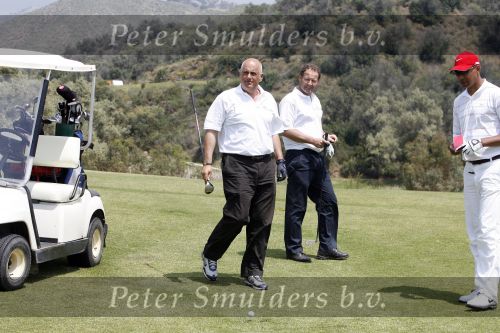 Marbella 27 april 2007
Jack v Gelder en Danny Blind   bij golf wedstrijd van Alex beleggingen.
