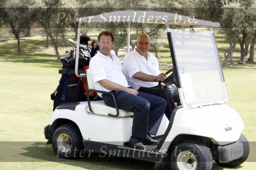 Marbella 27 april 2007
Jack v Gelder en Danny Blind   bij golf wedstrijd van Alex beleggingen.