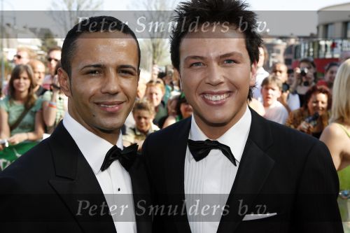 Scheveningen 15 april 2007
Premiere Tarzan in het circus theater.  Jamai Looman met vriend