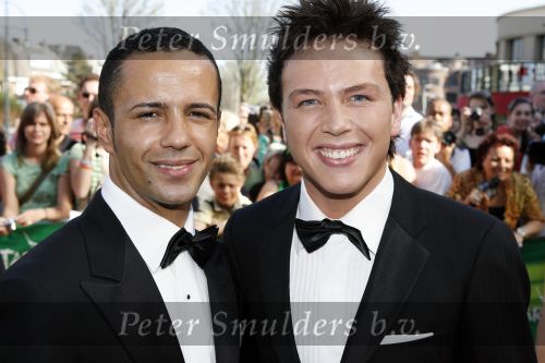Scheveningen 15 april 2007
Premiere Tarzan in het circus theater.  Jamai Looman met vriend