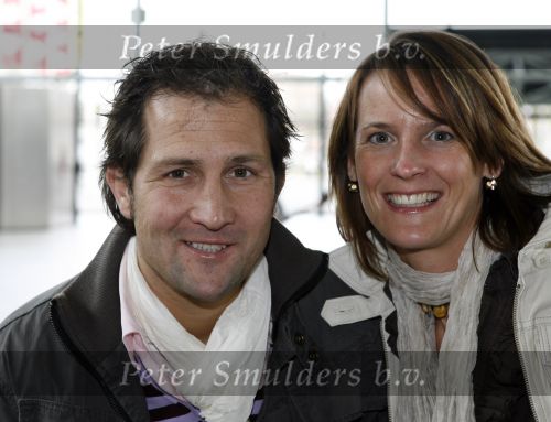 Rotterdam 7 april 2007
Premiere K3 in ahoy. Jeroen Blijlevens met vrouw en kinderen