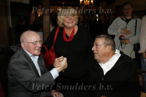 Laren 8 mei 2007
Johny Kraaykamp sr  presentatie dvd in de singer in laren. Tineke de Nooij met man Peter