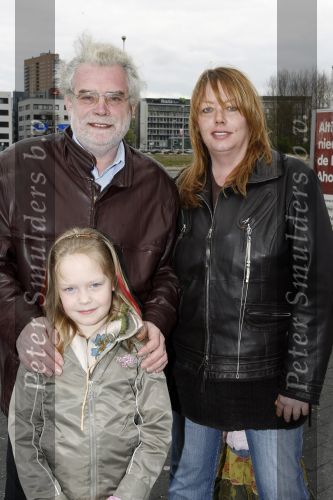 Rotterdam 7 april 2007
Premiere K3 in ahoy. Jos Geerts met vrouw en dochter