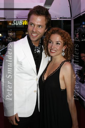 Amsterdam 7 mei 2007
Premiere amerikaanse film interview in Tuschinski. Katja Schuurman met Thijs Romer