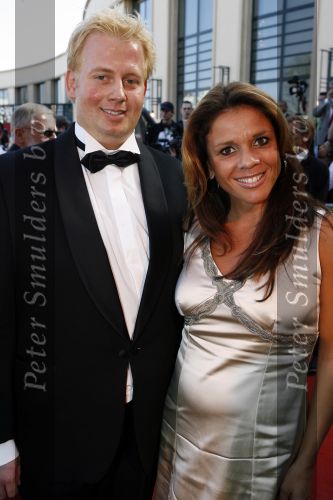 Scheveningen 15 april 2007
Premiere Tarzan in het circus theater.   Leontien Zijlaard v Moorsel zwanger