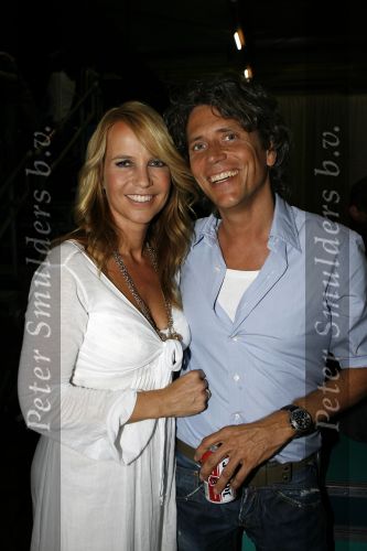 Weesp 30 april 2007
Finale just the 2 of us. Linda de Mol met vriend Sander Vahle