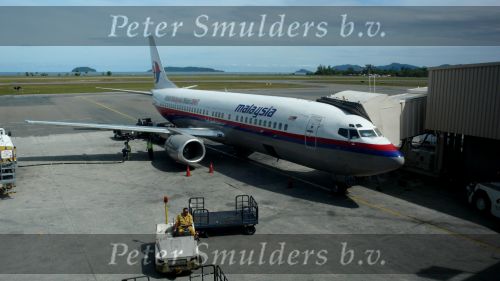 21 April 2007 Vliegtuig Malaysia airways