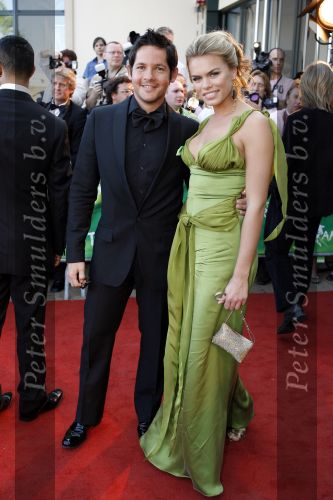 Scheveningen 15 april 2007
Premiere Tarzan in het circus theater. Nicolette v Dam  met Percy