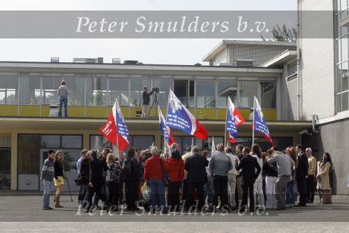 Hilversum 6 mei 2007
Herdenking Pim Fortuyn op het mediapark met oa Hilbrand Nawijn.