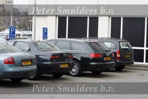 Den Haag 10 april 2007
Prins Willem Alexander zijn audi a6   bij het Bronovo ziekenhuis.
