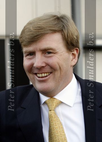 Den Haag 11 april 2007
Prins Willem Alexander vertrekt bij het Bronovo ziekenhuis.