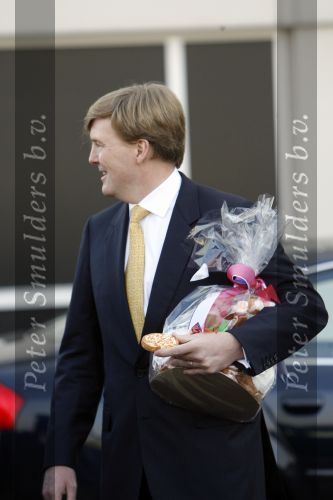 Den Haag 11 april 2007
Prins Willem Alexander vertrekt bij het Bronovo ziekenhuis.