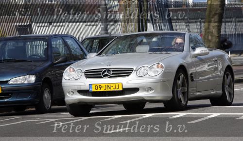 Amsterdam 5 april 2007
Robert Jensen in zijn mercedes Cabrio.