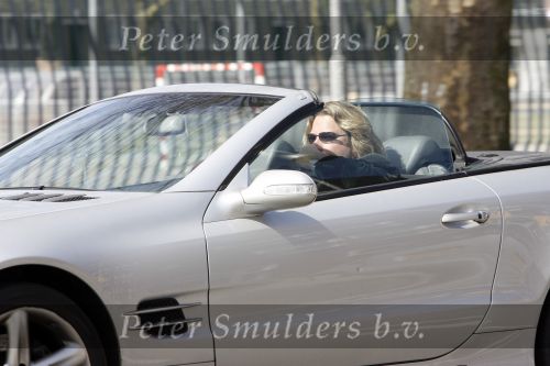 Amsterdam 5 april 2007
Robert Jensen in zijn mercedes Cabrio.