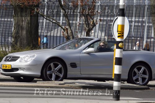 Amsterdam 5 april 2007
Robert Jensen in zijn mercedes Cabrio.
