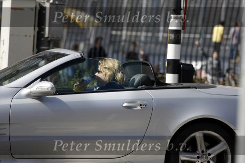 Amsterdam 5 april 2007
Robert Jensen in zijn mercedes Cabrio.