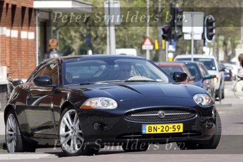 Amsterdam 19 april 2007
Robert Schoemacher in zijn nieuwe jaguar met speciaa kenteken