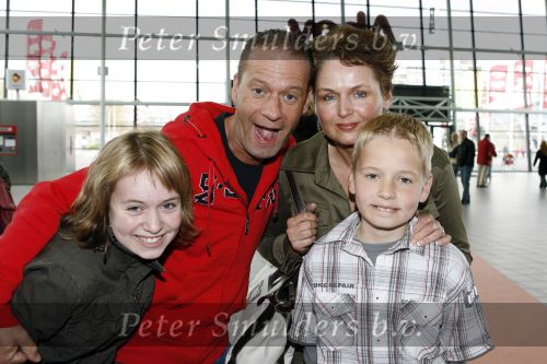 Rotterdam 7 april 2007
Premiere K3 in ahoy. Ron Boszhard met gezin