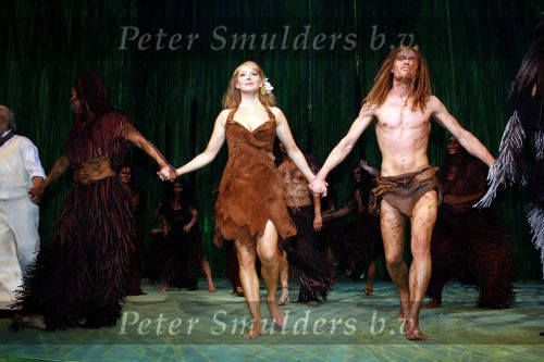 Scheveningen 15 april 2007
Premiere Tarzan in het circus theater. Chantal Janzen Ron Link