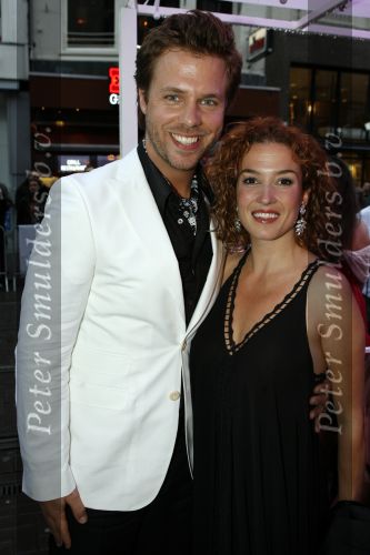 Amsterdam 7 mei 2007
Premiere amerikaanse film interview in Tuschinski. Thijs Romer en Katja Schuurman