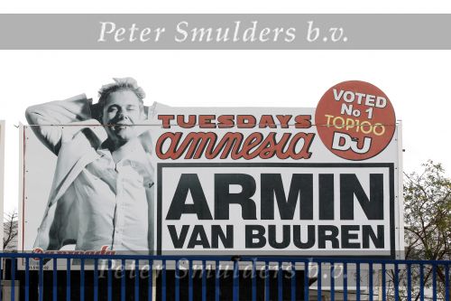 Ibiza 3 mei 2010
Billboard Armin v Buuren op ibiza.
Peter Smulders bv