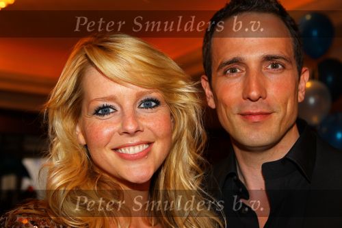 Noordwijk, 2 Mei 2010 Hotel van Oranje, Feest Gerard Joling t.g.v.
het 25 jaar artiesten jubileum
Chantal Janzen met partner
Foto Peter Smulders BV