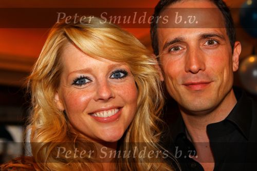 Noordwijk, 2 Mei 2010 Hotel van Oranje, Feest Gerard Joling t.g.v.
het 25 jaar artiesten jubileum
Chantal Janzen met partner
Foto Peter Smulders BV