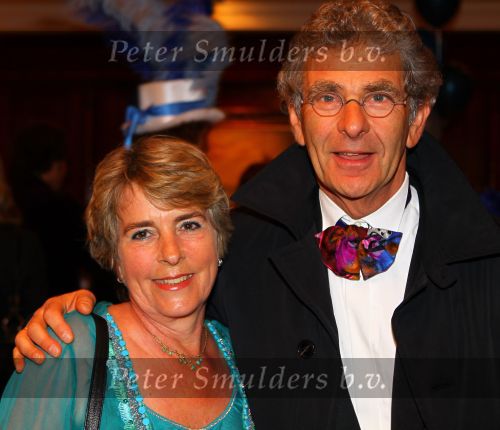 Noordwijk, 2 Mei 2010 Hotel van Oranje, Feest Gerard Joling t.g.v.
het 25 jaar artiesten jubileum
Chiel v Praag met zijn vrouw
Foto Peter Smulders BV