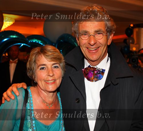 Noordwijk, 2 Mei 2010 Hotel van Oranje, Feest Gerard Joling t.g.v.
het 25 jaar artiesten jubileum
Chiel v Praag met zijn vrouw
Foto Peter Smulders BV