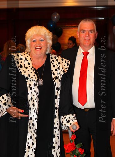 Noordwijk, 2 Mei 2010 Hotel van Oranje, Feest Gerard Joling t.g.v.
het 25 jaar artiesten jubileum
Country Wilma met man
Foto Peter Smulders BV