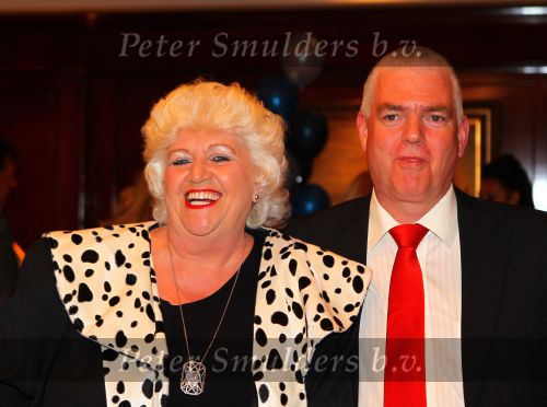Noordwijk, 2 Mei 2010 Hotel van Oranje, Feest Gerard Joling t.g.v.
het 25 jaar artiesten jubileum
Country Wilma met man
Foto Peter Smulders BV