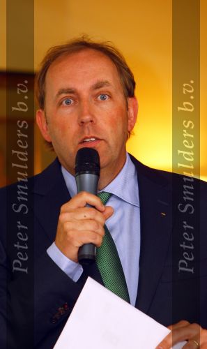 Hilversum 26 April 2010 Persconferentie Dutch Open KLM Open GOLF
Toernooi directeur Daan Slooter
Foto Peter Smulders BV