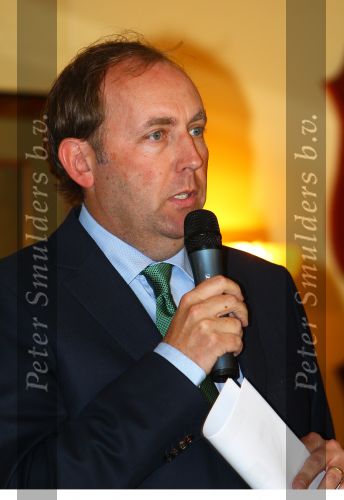 Hilversum 26 April 2010 Persconferentie Dutch Open KLM Open GOLF
Toernooi directeur Daan Slooter
Foto Peter Smulders BV