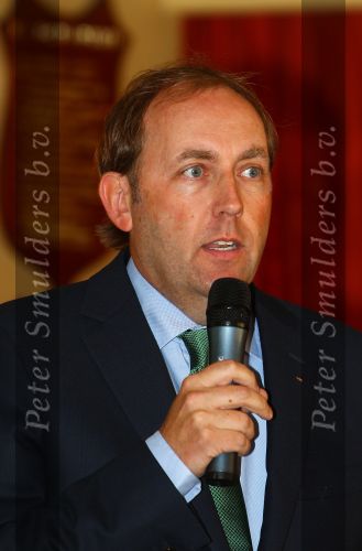 Hilversum 26 April 2010 Persconferentie Dutch Open KLM Open GOLF
Toernooi directeur Daan Slooter
Foto Peter Smulders BV