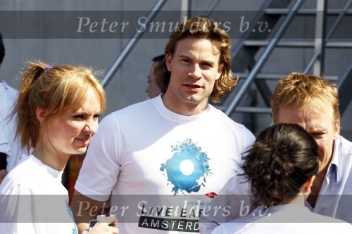 Amsterdam 18 april 2010
Prins Willem Alexander neemt deel aan Run for water vanuit het Olympisch stadion.
Peter Smulders bv