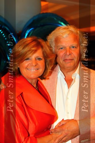 Noordwijk, 2 Mei 2010 Hotel van Oranje, Feest Gerard Joling t.g.v.
het 25 jaar artiesten jubileum
Eddy de Kroes met echtgenote Erna de Kroes
Foto Peter Smulders BV
