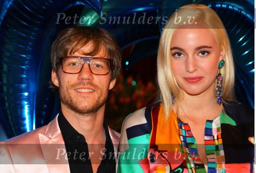 Noordwijk, 2 Mei 2010 Hotel van Oranje, Feest Gerard Joling t.g.v.
het 25 jaar artiesten jubileum
Giel Beelen met vriendin
Foto Peter Smulders BV