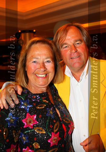Noordwijk, 2 Mei 2010 Hotel van Oranje, Feest Gerard Joling t.g.v.
het 25 jaar artiesten jubileum
Jan v Doren met zijn vrouw Loes v Doren
Foto Peter Smulders BV