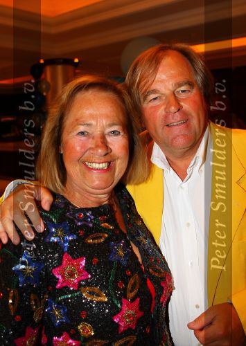 Noordwijk, 2 Mei 2010 Hotel van Oranje, Feest Gerard Joling t.g.v.
het 25 jaar artiesten jubileum
Jan v Doren met zijn vrouw Loes v Doren
Foto Peter Smulders BV