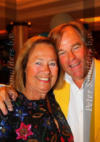 Noordwijk, 2 Mei 2010 Hotel van Oranje, Feest Gerard Joling t.g.v.
het 25 jaar artiesten jubileum
Jan v Doren met zijn vrouw Loes v Doren
Foto Peter Smulders BV