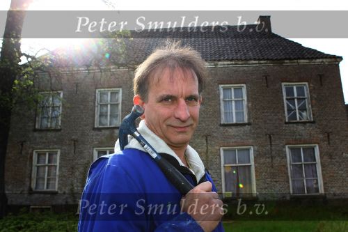 Huissen, 22 April 2010
Johan Vlemmix in zijn Horror-huis, Spookhuis
Foto Peter Smulders BV