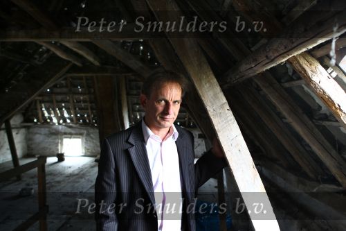 Huissen, 22 April 2010
Johan Vlemmix in zijn Horror-huis, Spookhuis
Foto Peter Smulders BV