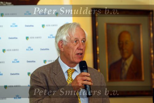 Hilversum 26 April 2010 Persconferentie Dutch Open KLM Open GOLF
Piet Leguit van de Hilversumsche Golfclub
Foto Peter Smulders BV