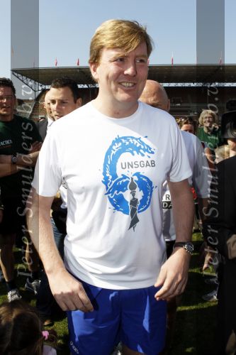 Amsterdam 18 april 2010
Prins Willem Alexander neemt deel aan Run for water vanuit het Olympisch stadion.
Peter Smulders bv
