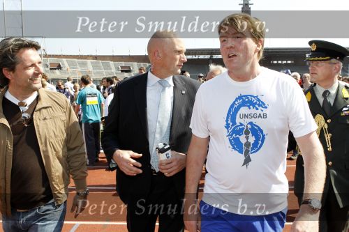 Amsterdam 18 april 2010
Prins Willem Alexander neemt deel aan Run for water vanuit het Olympisch stadion.
Peter Smulders bv