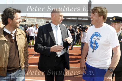 Amsterdam 18 april 2010
Prins Willem Alexander neemt deel aan Run for water vanuit het Olympisch stadion.
Peter Smulders bv